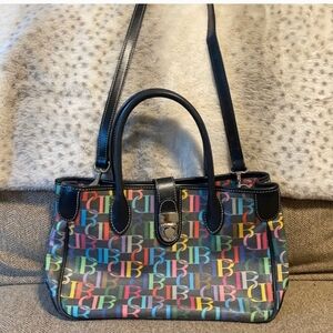 Dooney and Bourke colorful DB crossbody purse y2k vintage